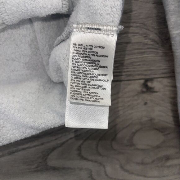 North Face Sweater Womens Medium Gray Hoodie Sweatshirt Pullover Ladies - Picture 4 of 5